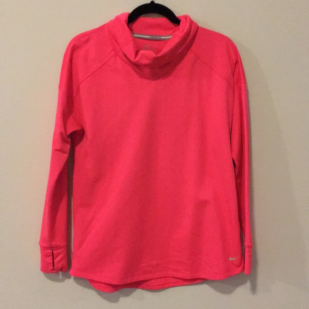 Nike Dri-Fit Hot Pink Pull Over Sweater M